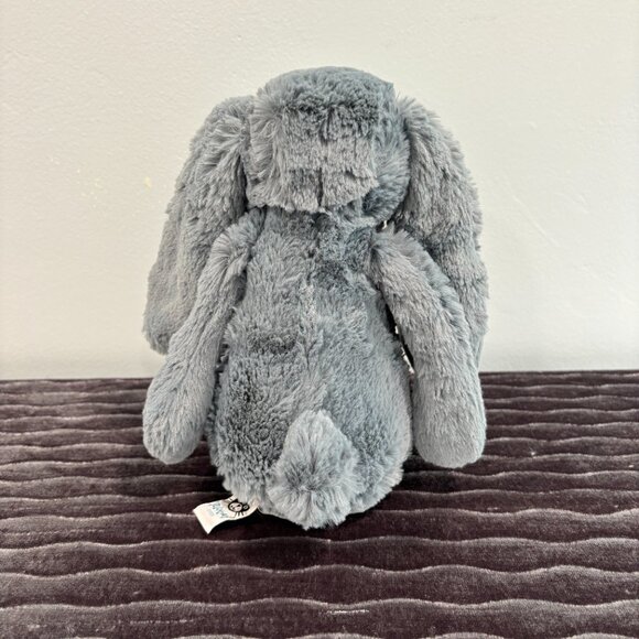 RARE Jellycat Medium Bashful Dusky Blue Bunny BNWT - Picture 5 of 6